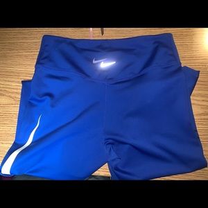 blue nike leggings